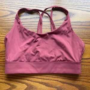 Balance Athletica / Vitality Crossback sports bra M burnt red